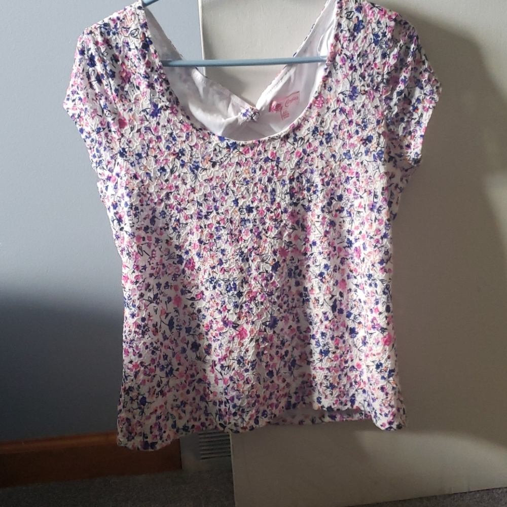 NWOT floral top